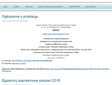 Tablet Screenshot of lo-skala.edu.pl